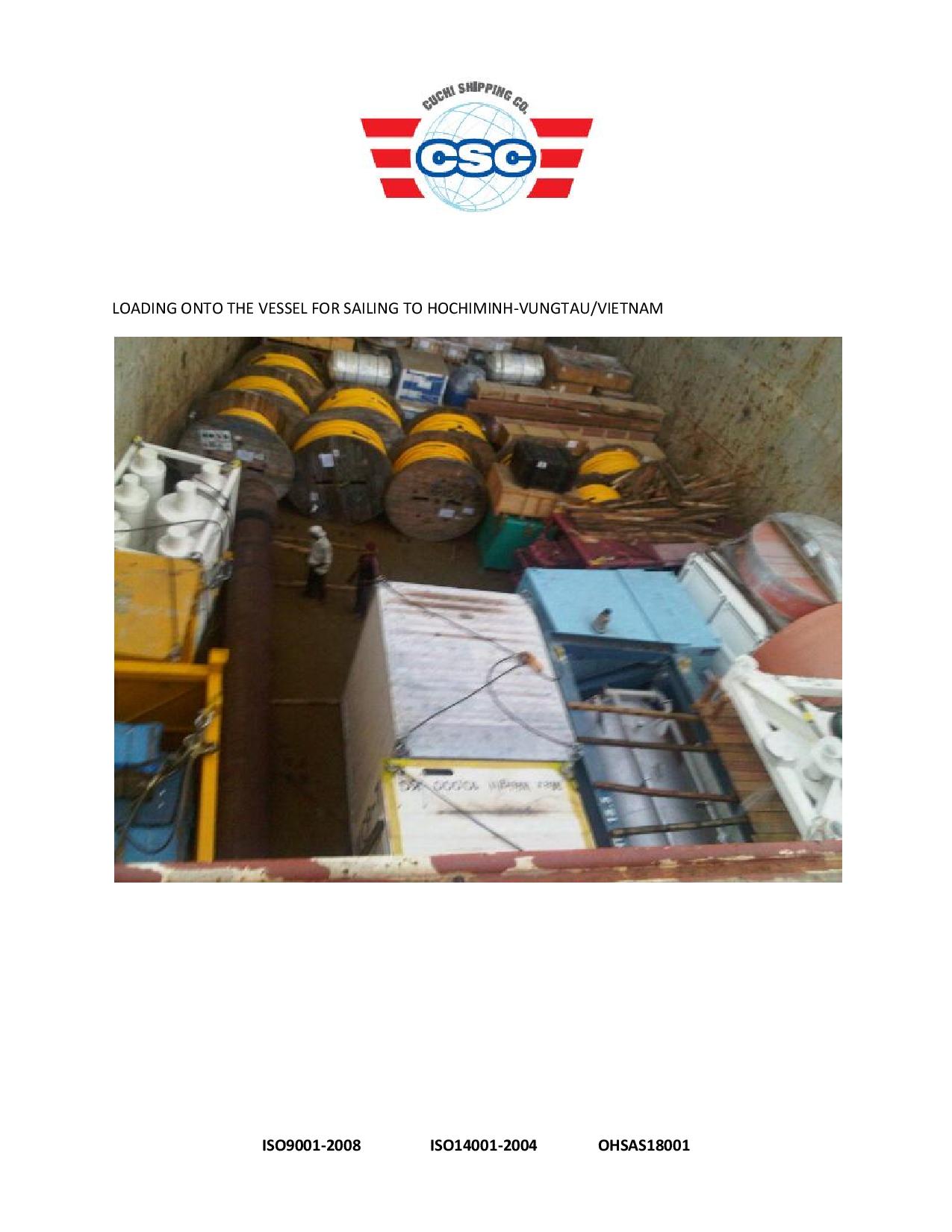 2013 ORIGIN ENERGY EXPLORATORY DRILLING PROJECT-MOVING EQUIPMENTS FROM LABUAN TO PTSC BASE